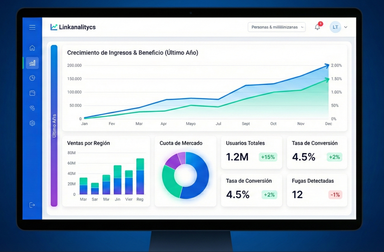 Dashboard de Análisis Linkanalitycs